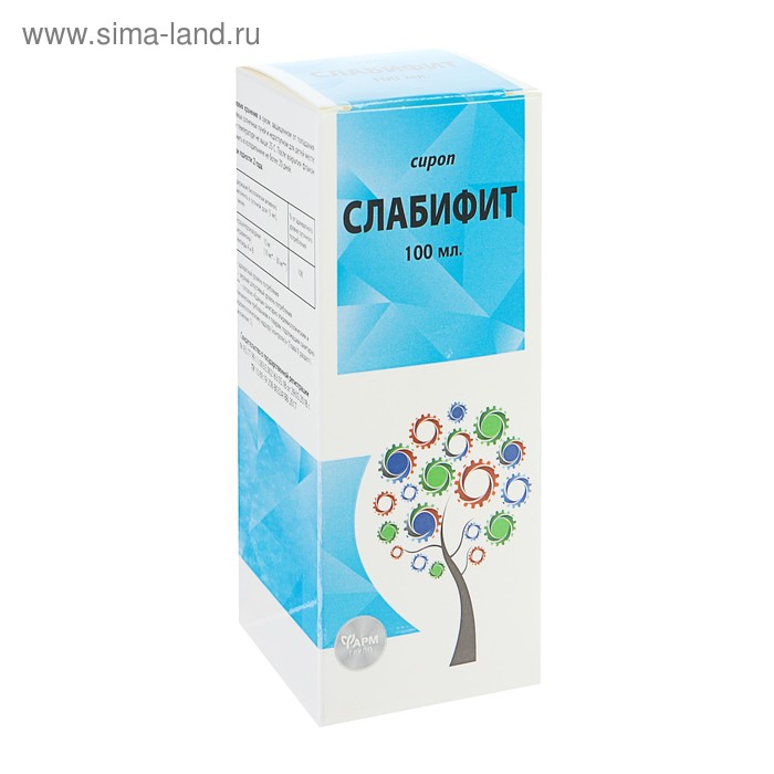 

Сироп «Слабифит», при запорах, 100 мл
