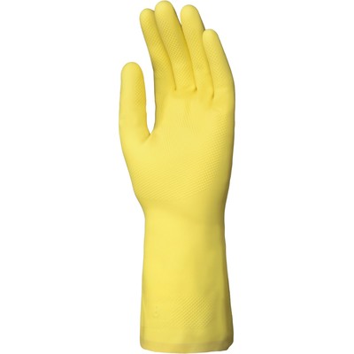 Перчатки латексные DOG L038 с хлопковым напылением, размер 7 (S)