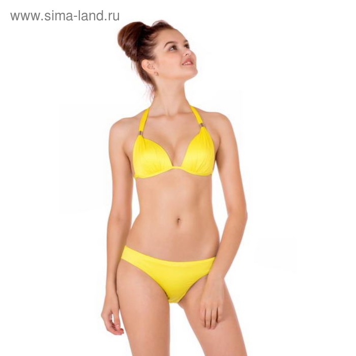 Бюстгальтер купальный женский, размер 70A, цвет жёлтый бюстгальтер купальный женский zarina 2264590437 цвет изумрудный размер m