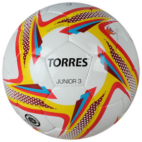 

Мяч футбольный TORRES Junior-3, F318243, размер 3, PU