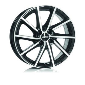 

Диск литой Alutec Singa 6x15 4x108 ET47.5 d63.4 Diamond Black Front Polished