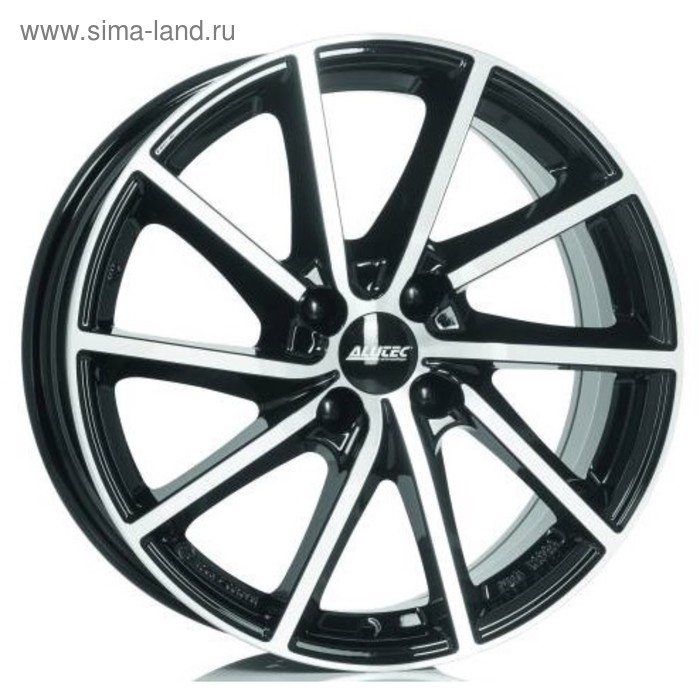 фото Диск литой alutec singa 7.5x18 5x114.3 et49.5 d67.1 diamond black front polished