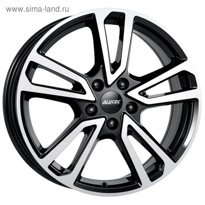 фото Диск литой alutec tormenta 7x17 5x108 et50 d63.4 diamond black front polished