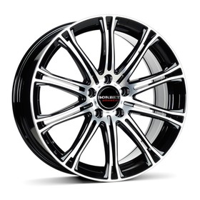 

Диск литой Borbet CW 1 7x17 5x114.3 ET40 d72.5 Black Polished