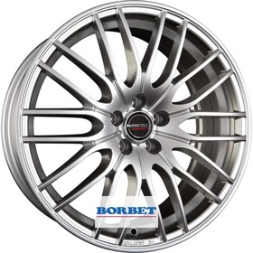 

Диск литой Borbet CW 4 8.5x19 5x114.3 ET45 d72.5 Sterling Silver