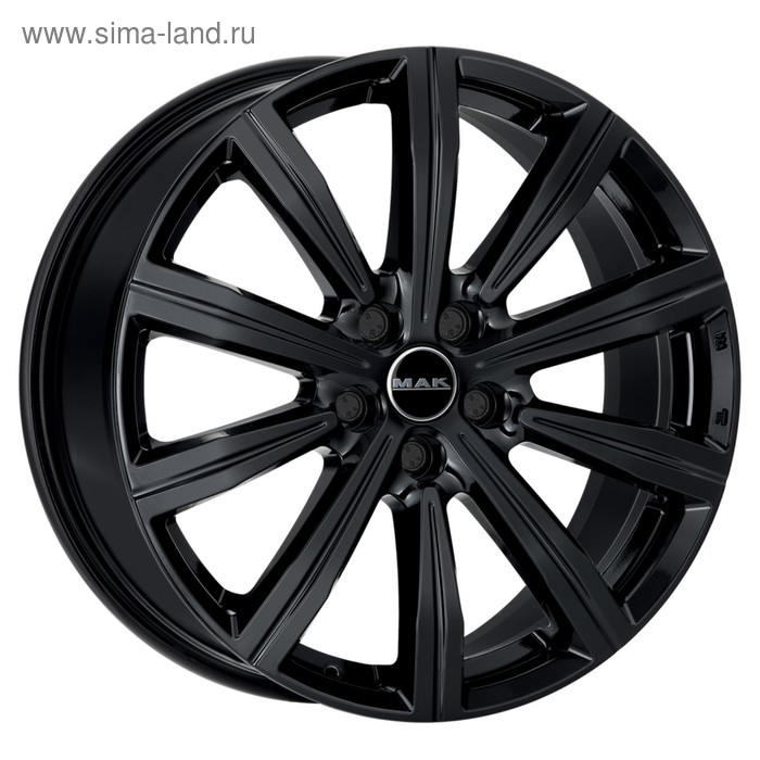 фото Диск литой mak birmingham 8.5x20 5x108 et40 d63.4 gloss black