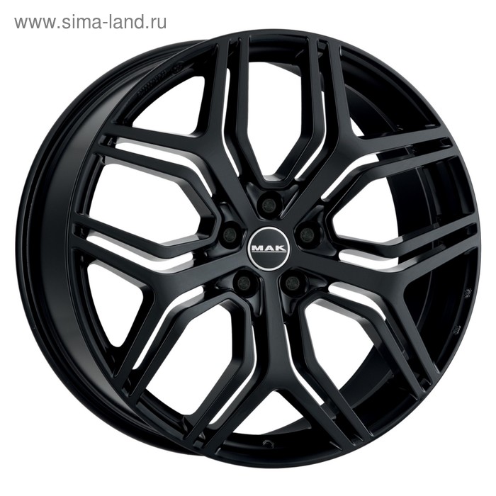 фото Диск литой mak kingdom 8.5x20 5x108 et42 d63.4 gloss black