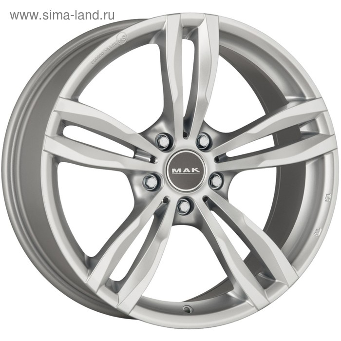 фото Диск литой mak luft 8.5x19 5x112 et25 d66.6 silver