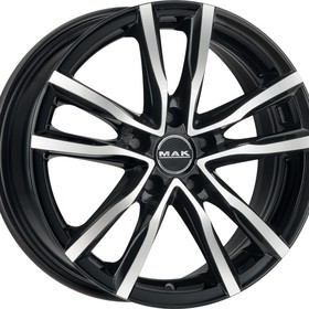

Диск литой MAK Milano 8x17 5x114.3 ET50 d76 Black Mirror