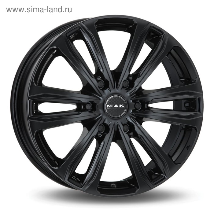 фото Диск литой mak safari 6 7.5x17 6x114.3 et30 d66.1 gloss black