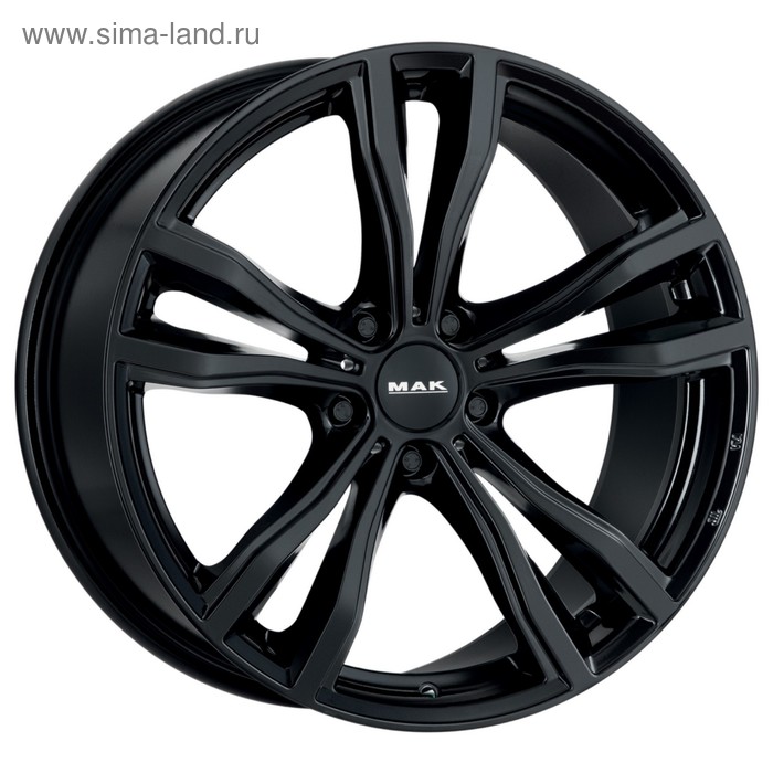 фото Диск литой mak x-mode 10x21 5x120 et40 d74.1 gloss black