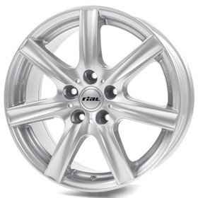 

Диск литой Rial Davos 7.5x17 5x114.3 ET35 d70.1 Polar Silver