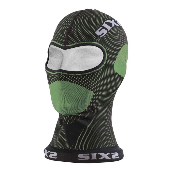 Балаклава SIXS DBX, размер универсальный, серый, зелёный