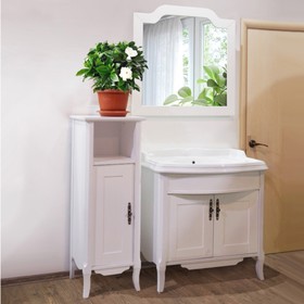 

Зеркало COMFORTY «Версаль-90» белый шпон, массив ясеня