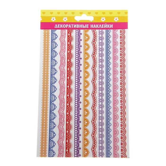 Наклейка "Ажурная тесьма № 2"