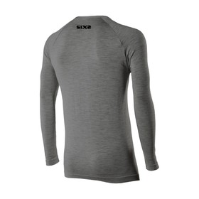 

Термокофта SIXS SERAFINO MERINOS Wool, размер L-XL, чёрный, серый
