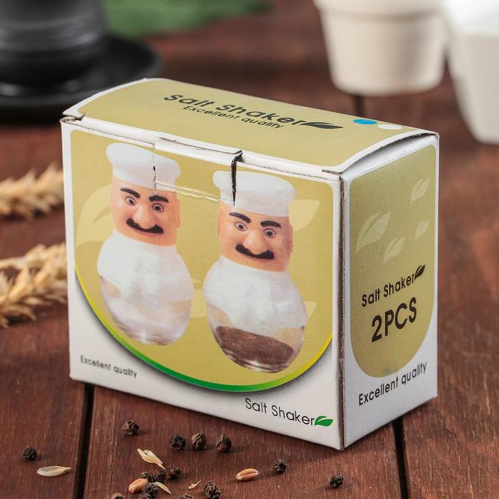 Набор для специй "Поваренок", 2 предмета, МИКС