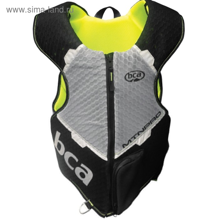 фото Защита тела bca mtnpro vest, размер m-l, чёрный, жёлтый