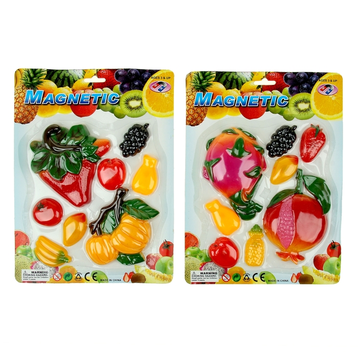 Магнит "Фруктовый микс" набор 8 шт.