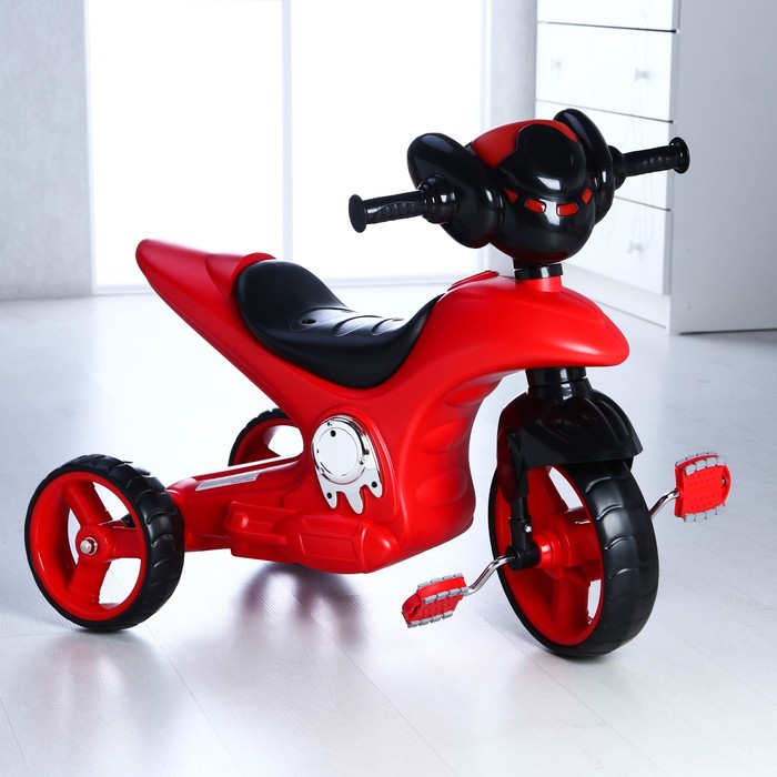 Велосипед детский трехколесный, со звуковыми и световыми эффектами