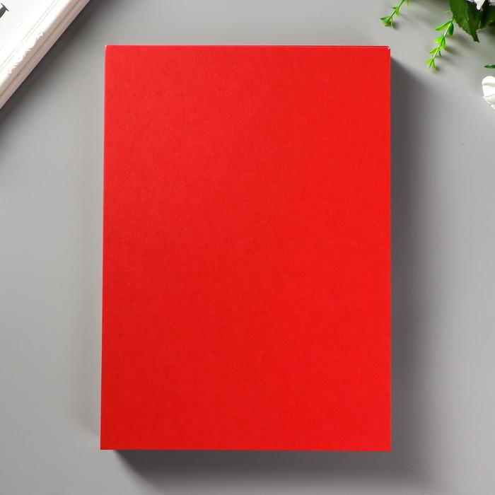 Картон "Жемчужный красный", плотность 250 г/см³