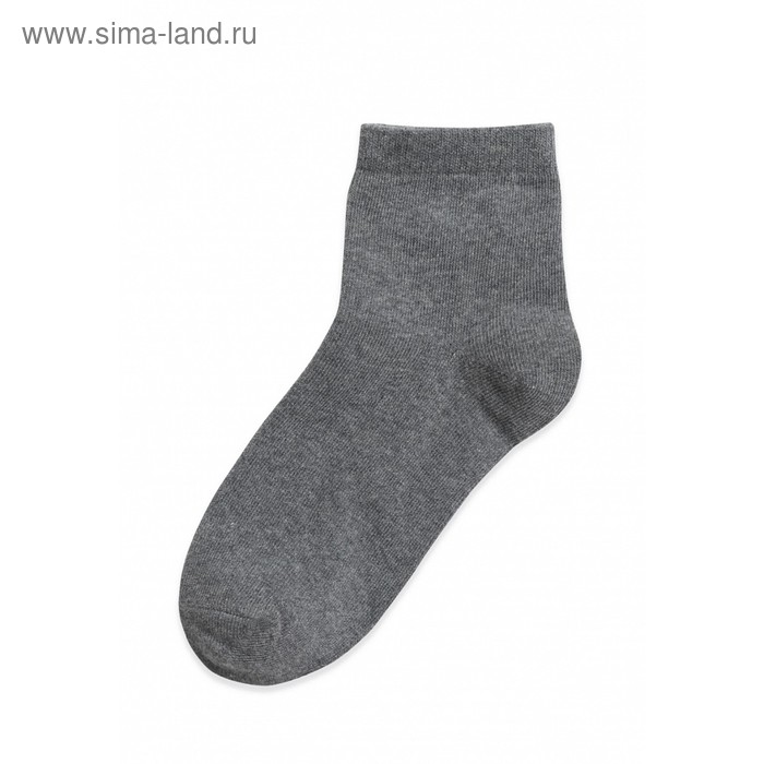 Носки детские, размер 12-14 см, цвет серый