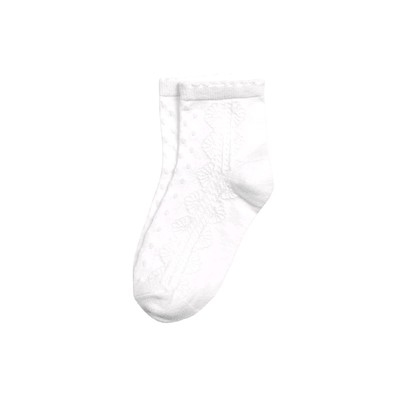 Носки детские, размер 16-18, цвет белый