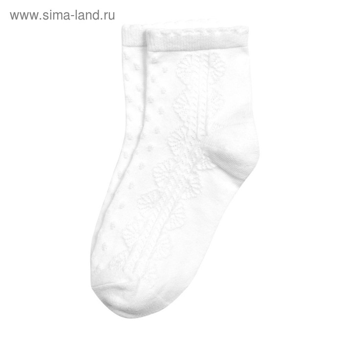 

Носки детские, размер 18-20 см, цвет белый