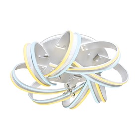 

Люстра Double 192Вт LED 3000К, 6400К белый с ПДУ