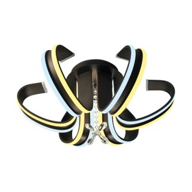 

Люстра Double 132Вт LED 3000К, 6400К кофе с ПДУ
