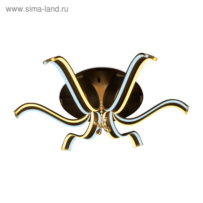 

Люстра Ambrella light Double 144Вт LED 3000К, 6400К кофе с ПДУ