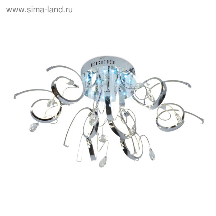 

Люстра Ambrella light Stalk 81Вт LED 4200К хром с ПДУ