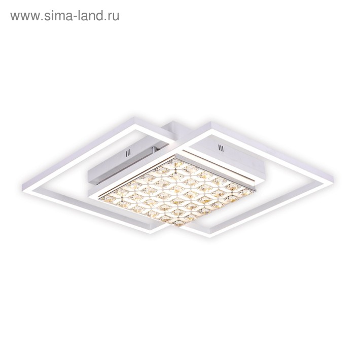 Люстра Ambrella light Ice 208Вт LED 3000-6400К белый с ПДУ 35565