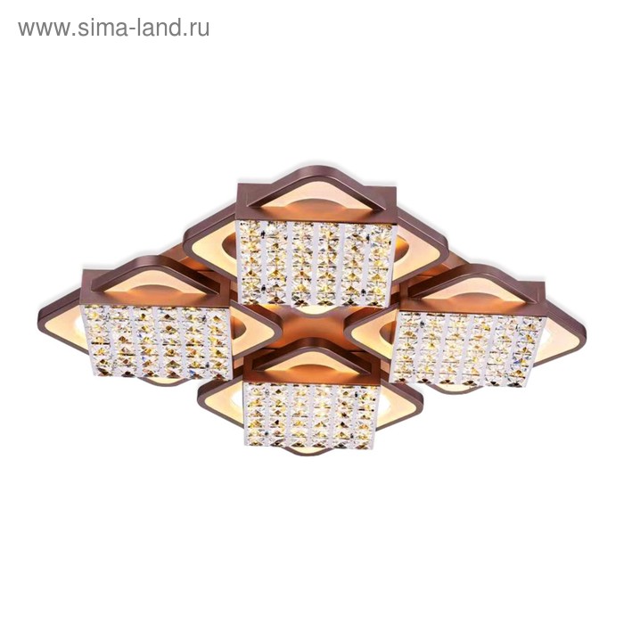 

Люстра Ambrella light Ice 304Вт LED 3000-6400К кофе с ПДУ