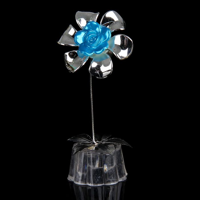 Сувенир "Цветок серебристая ромашка" МИКС