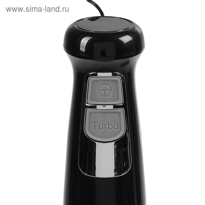 

Блендер DELTA LUX DL-7041B, погружной, 800 Вт, 0.5/0.7 л, 1 скорость, черный