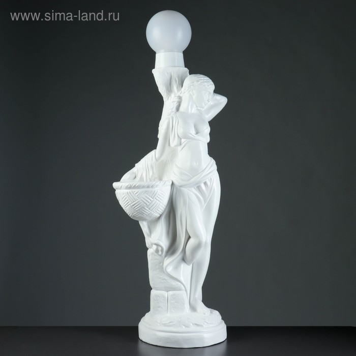 фото Лампа интерьерная "гречанка" белая, 104 см хорошие сувениры