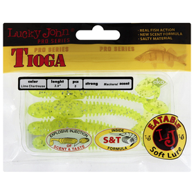 

Виброхвост Lucky John Pro S TIOGA съедобный 10см 140104-071 (набор 5шт)