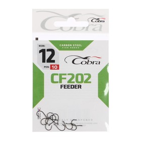 Крючки Cobra FEEDER CF202-12, 10 шт.