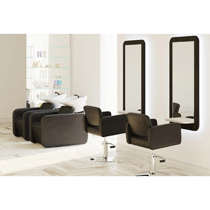 Парикмахерское кресло MANZANO (гидравлика), Perfetto, цвет чёрный кресло парикмахерское контакт цвет чёрный