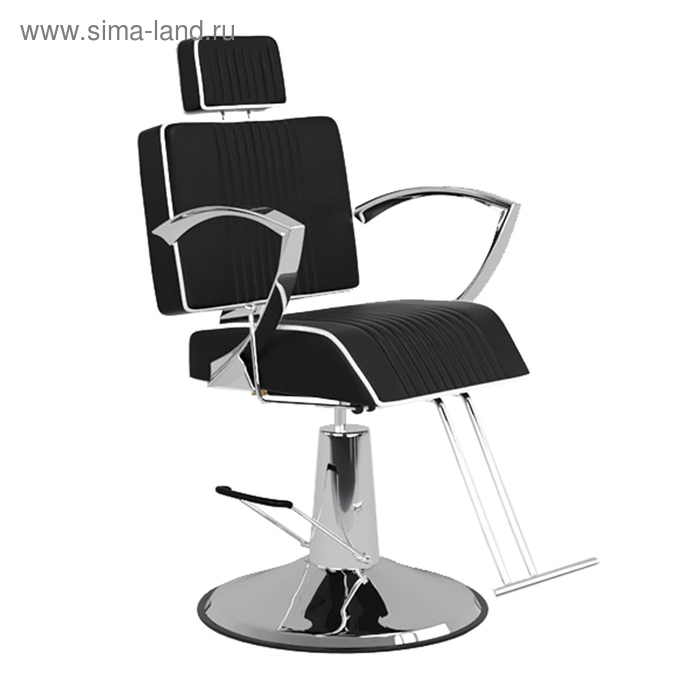 Парикмахерское кресло MANZANO (гидравлика), Don Bandito 72, цвет чёрный парикмахерское кресло manzano гидравлика perfetto primo цвет шоколадный