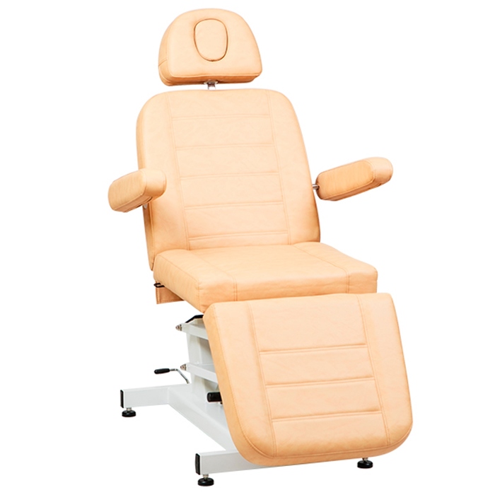 Косметологическое кресло SD-3705, 1 мотор, цвет светло-коричневый