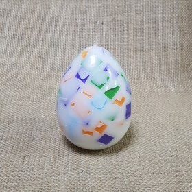 

Свеча Яйцо Мозаика 6,5х9,5