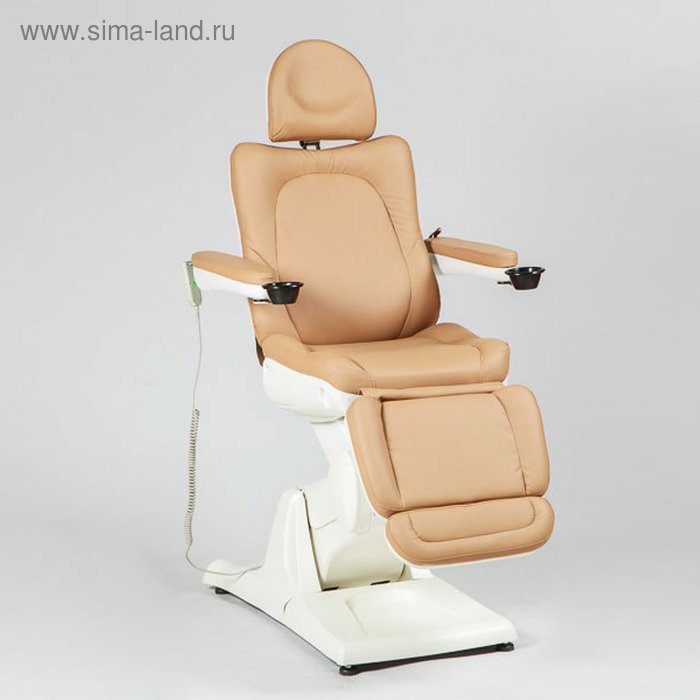 Косметологическое кресло SD-3870А, 3 мотора, цветсветло-коричневый