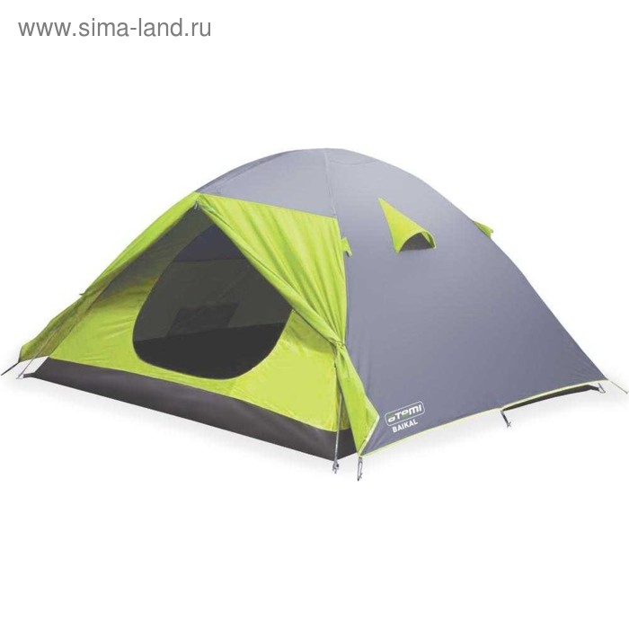 фото Палатка туристическая atemi, baikal 2 cx, двухслойная, двухместная
