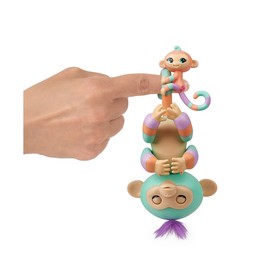 

Интерактивная игрушка «Обезьянка Денни», с малышом, 12 см