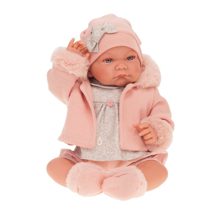 Кукла ANTONIO JUAN «Наталия», в розовом, 40 см