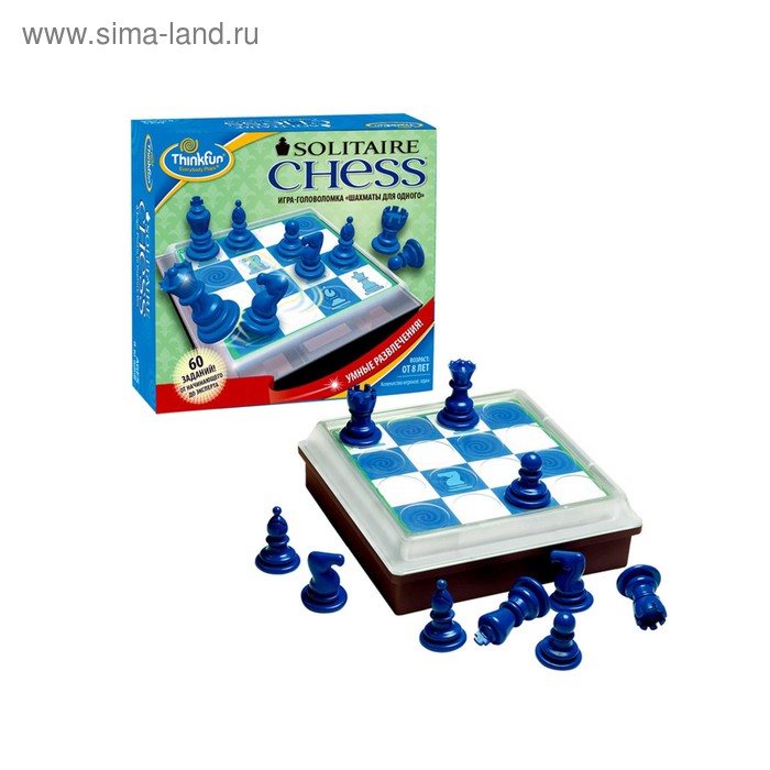 фото Игра-головоломка «шахматы для одного» thinkfun