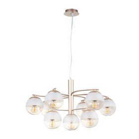 

Люстра Ostin 9x40Вт E14 золото