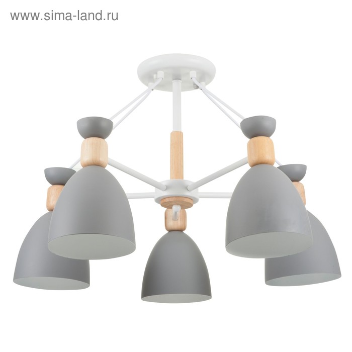 

Люстра Delia 5x60Вт E27 белый